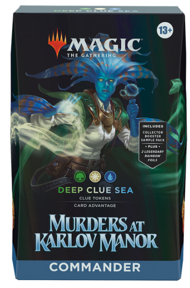 (image for) Murders at Karlov Manor Commander Deck Deep Clue Sea